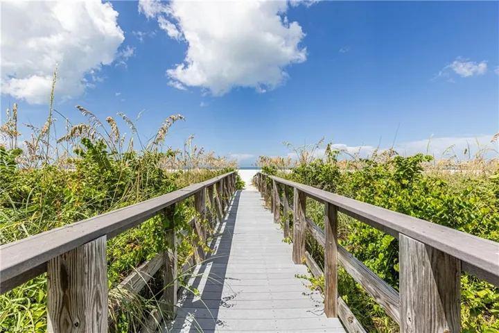Beach walkway