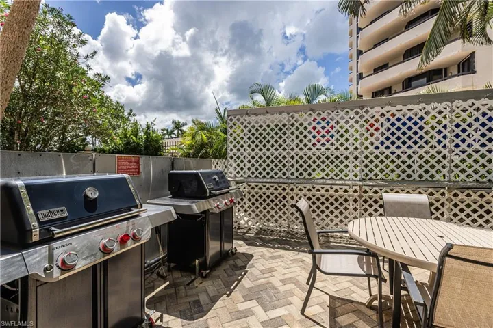 BBQ area
