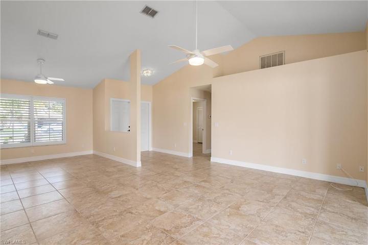 Living Room and Dining Room to the left