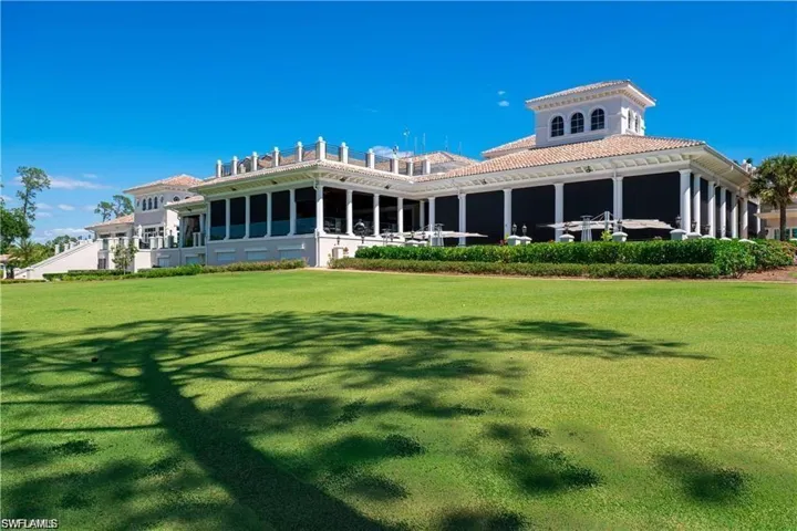 Rear side view of Clubhouse