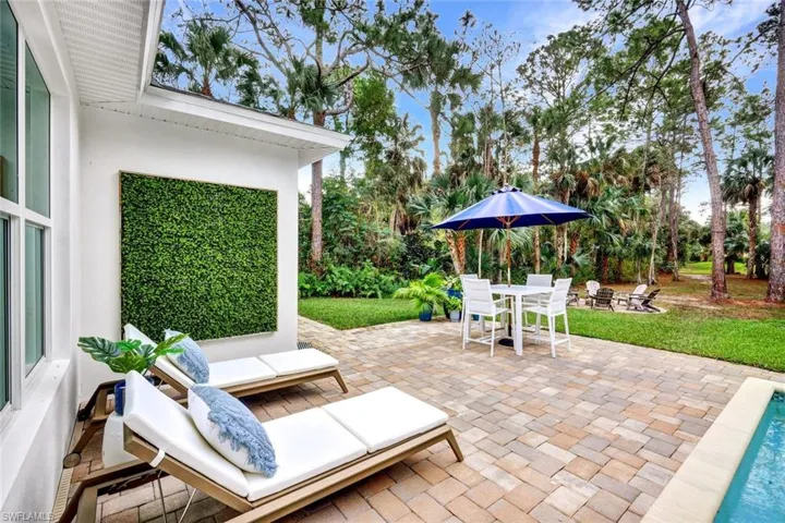 View of patio / terrace featuring outdoor dining area