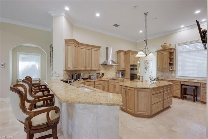 Prepare meals in this gourmet kitchen while interacting with friends and family.