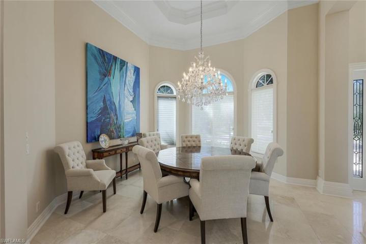 Formal dining room.