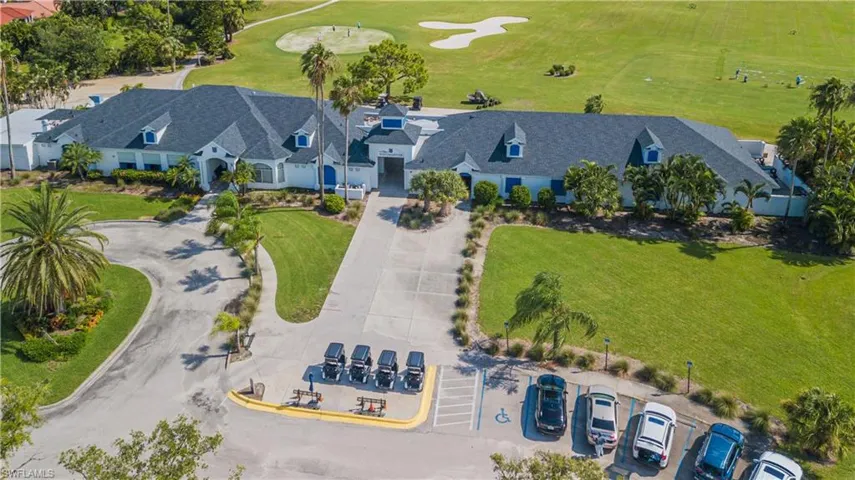 Birds eye view of Clubhouse