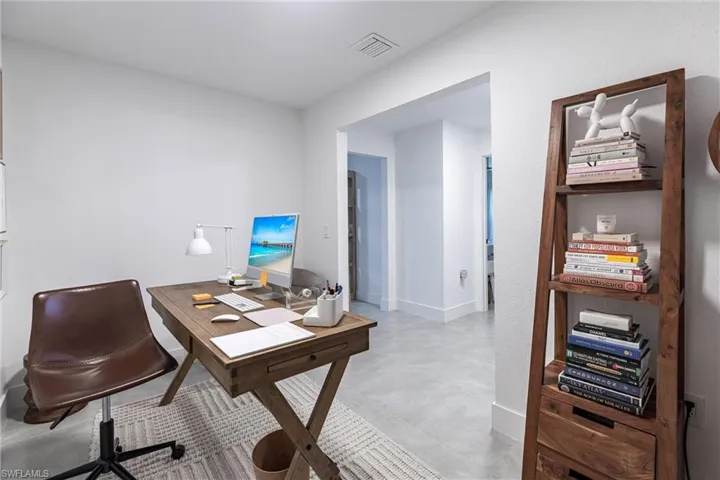 Office featuring baseboards