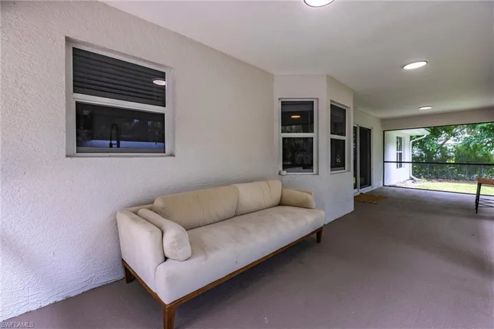 View of patio / terrace with an outdoor living space