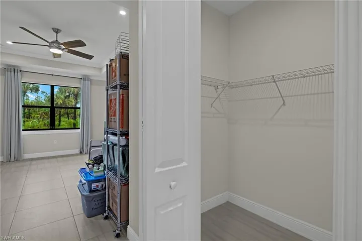 1 of 2 Closets in Primary Suite
