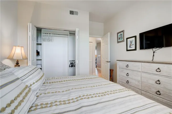 Bedroom with a closet