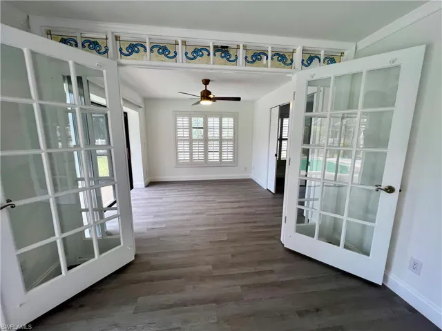 Entrance to den from Recreation room