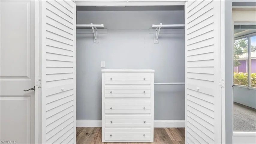View of closet