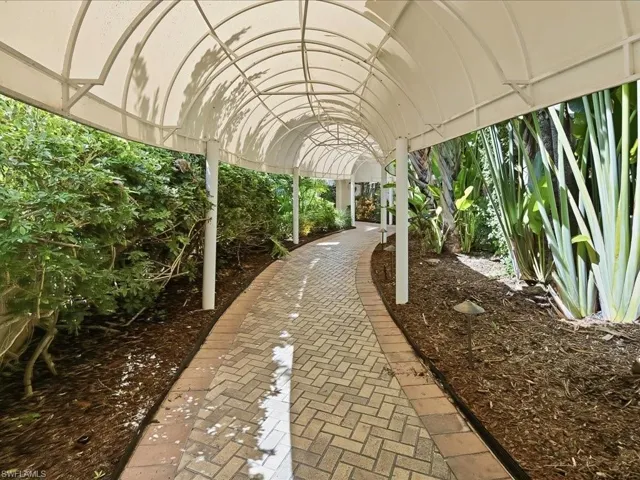 Walkway to Beach & Bar