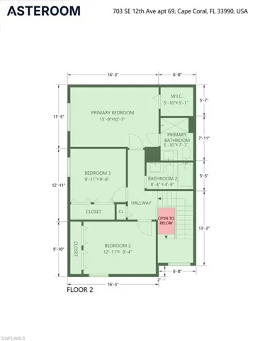 Floor Plan 2nd Floor