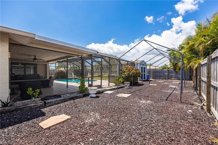 Additional side yard parking