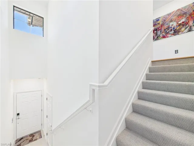 View of stairs