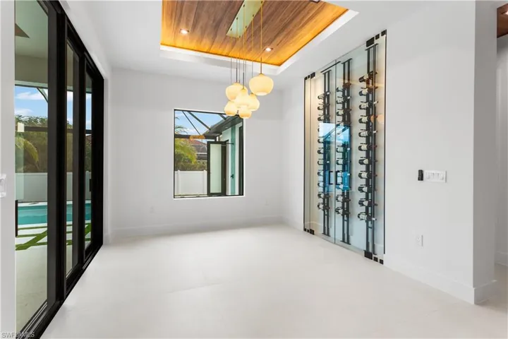 55-bottle WINE CELLAR is highlight for WINE LOVERS!