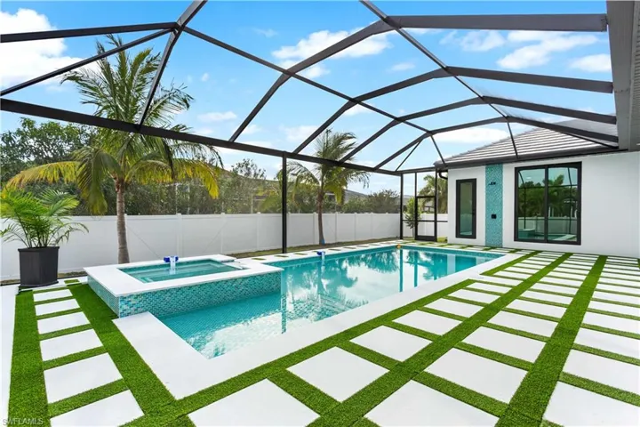 STUNNING SOUTHERN REAR EXPOSURE, abundant NATURAL LIGHT & IDEAL setting for RELAXING in SPA, SWIMMING in SALTWATER POOL, or HOSTING BBQs.