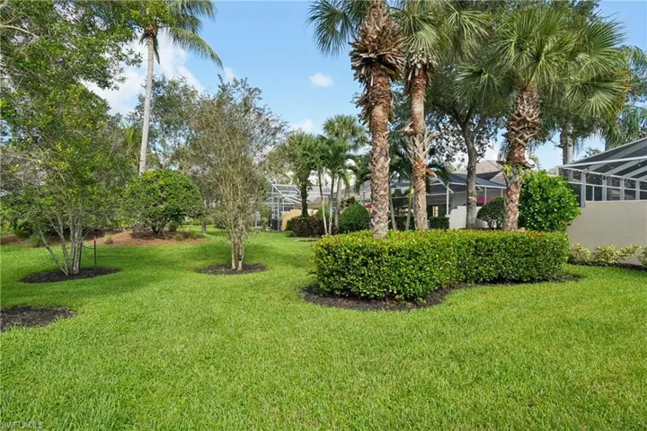 View of green lawn
