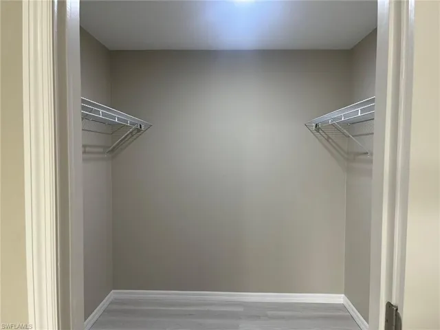 Walk-In Closet in Primary Bedroom