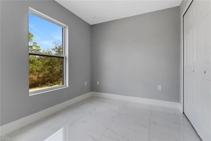 View of spare room