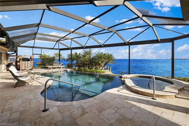 Screened Pool & Spa