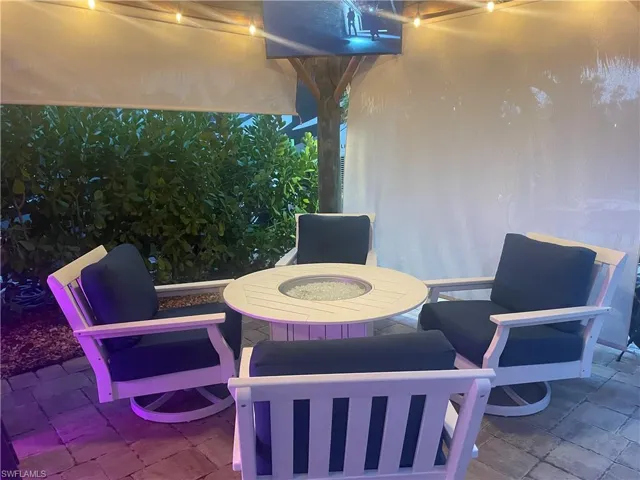 View of patio