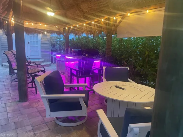 View of patio / terrace with exterior bar