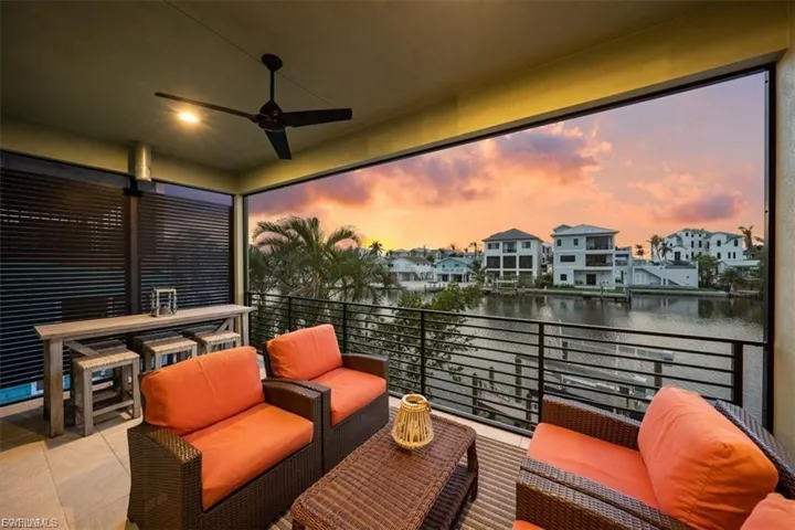 Screened Balcony Overlooking the Water
