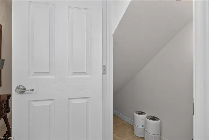 Under the stairs storage