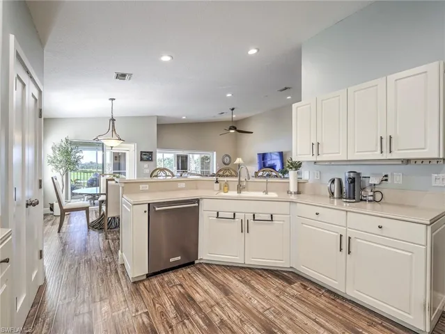 Open to the living space