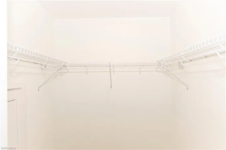 View of spacious closet