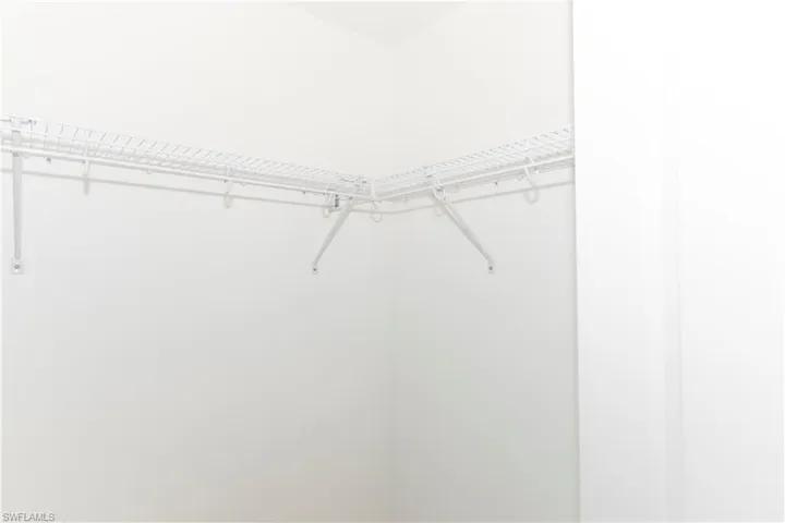 View of spacious closet
