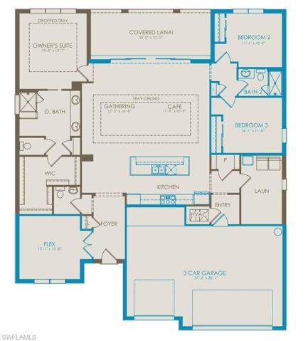 Floor plan with structurals