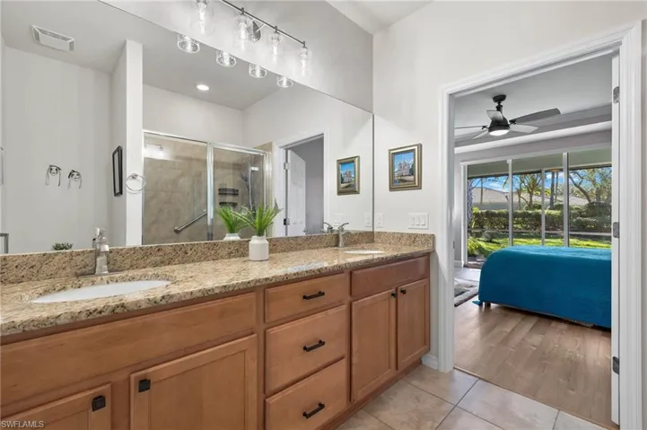 Owner's Bath Granite Countertop