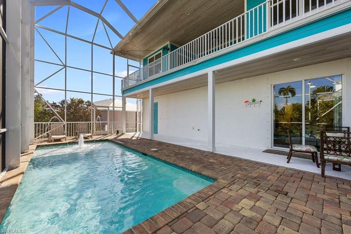 Salt Water Heated Pool with Sundeck and no-seam lanai screens/cedar soffit keeps bugs away!
