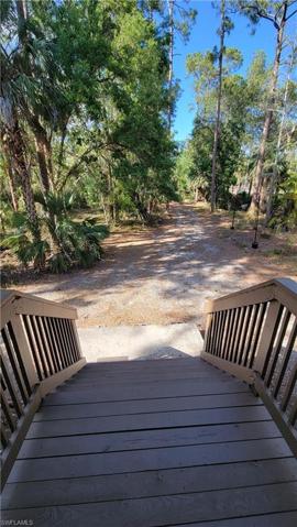 View from entrance