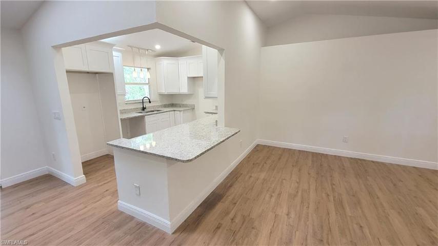 Luxury vinyl flooring throughout
