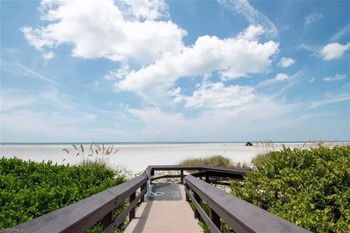 Water view featuring nearby beach