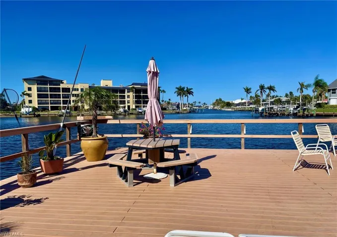 Walkway to Community Pool/Spa & Huge Deck.