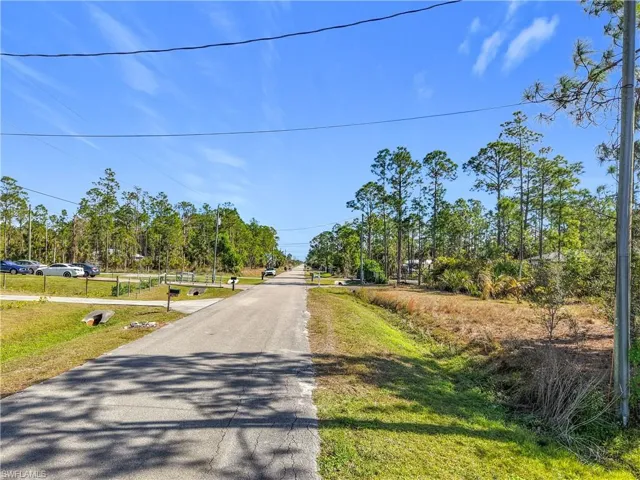 View of asphalt road
