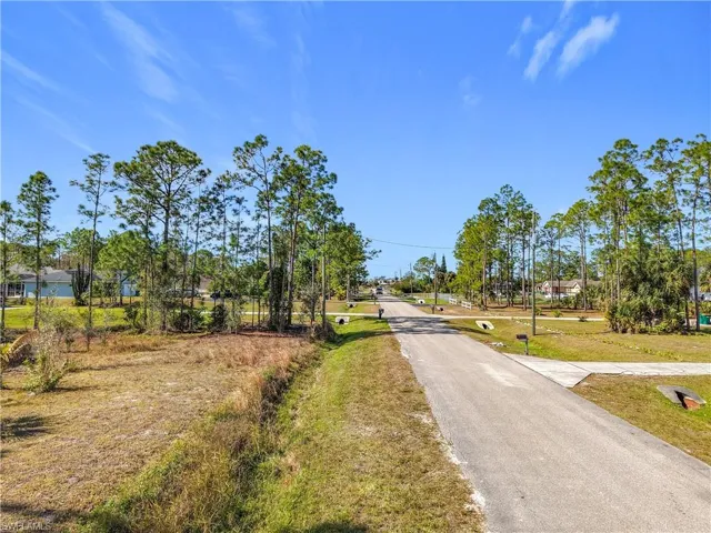 View of asphalt street