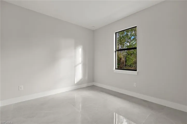 View of spare room