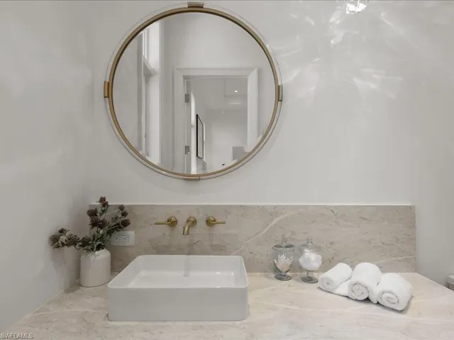 Bathroom featuring a sink
