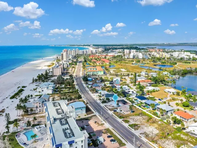 View of urban area featuring a large body of water