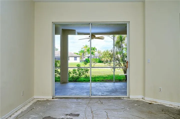 The view when you walk in the front door!