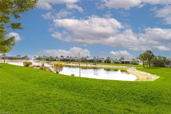 Water view with nearby suburban area