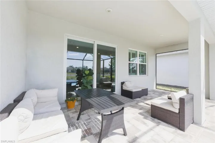 View of patio / terrace with outdoor seating