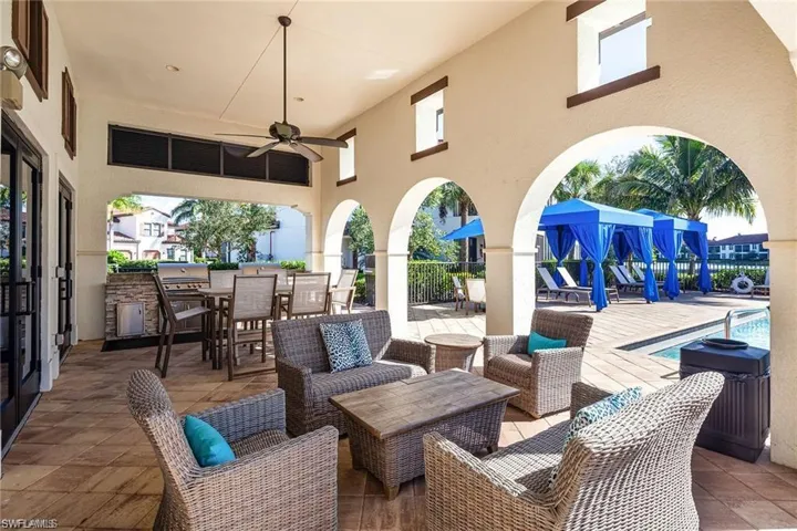 Community BBQ Area with Covered Seating