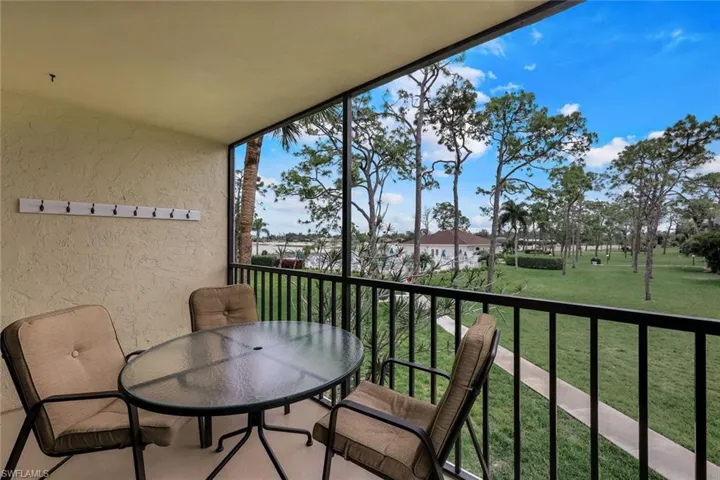 Enjoy views of the lush landscape from your lanai.