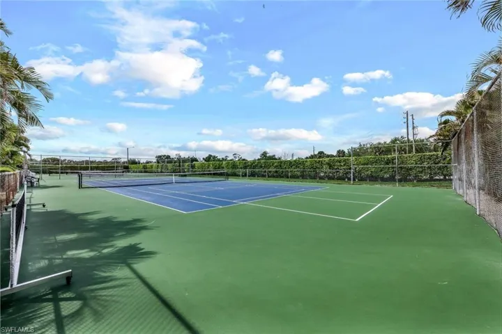 Tennis court.