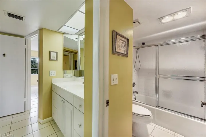 Primary bathroom features a separate room for shower and toilet.